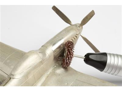 Disques abrasifs sur mandrin, diamètre 19 mm, lot de 6 couleurs, Hatho - Image Standard - 3