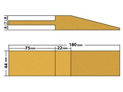 Cheville d'établi 180 x 44 mm - Image Standard - 2