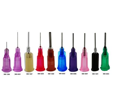 Aiguille jetable sécurisée Marron, diamètre intérieur 0,70 mm, n° E19 - Image Standard - 2