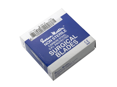 Lames n°11 pour bistouri, boîte de 100 - Image Standard - 2