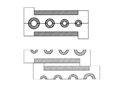 Lingotière à collier réversible, plaques et fils, hauteur 80 mm, Durston - Image Standard - 3