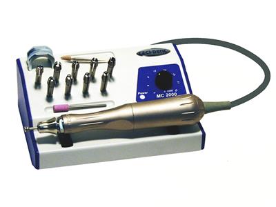 Micromoteur avec 10 pinces de 0 à 4 mm et variateur, MC2000 Techdent - Image Standard - 2