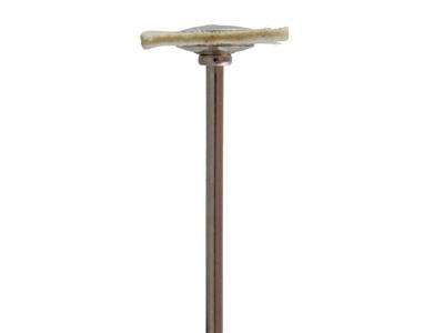 Brossette circulaire en poils de chèvre, diamètre 19 mm, Hatho - Image Standard - 3