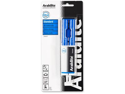 Colle Araldite Standard, Extra forte, seringue de 24 ml
