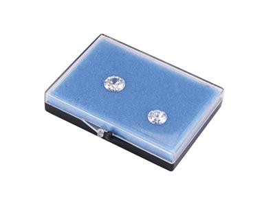 Boîte en plastique transparent pour pierres, 60 x 40 mm - Image Standard - 2