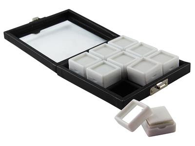 Coffret de 9 boîtes pour pierres non serties - Image Standard - 2