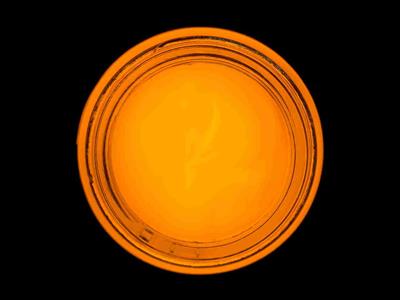 Résine Epoxy phosphorescente orange, Réf. ES8535, pot de 30 g