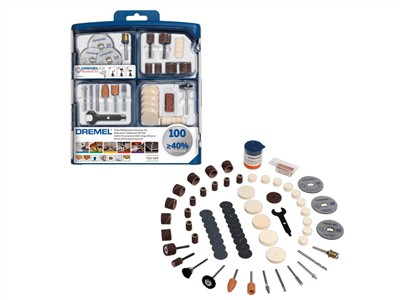 Coffret de 100 accessoires modulaires multifonctions, Réf. 723-100 Dremel - Image Standard - 4