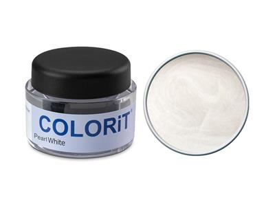 Colorit, couleur Pearl White, pot de 5 g