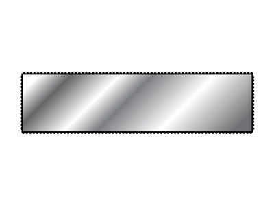 Lime plate carrelette LP1163-10-2, 250 mm G2, Vallorbe - Image Standard - 3