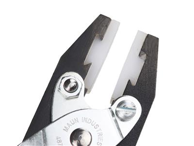 Pince plate parallèle lisse avec revêtement nylon, 140mm, Maun - Image Standard - 2