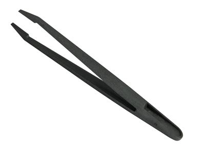Brucelle ESD en fibre de carbone, pointes larges, 115 mm, paquet de 20, Bergeon - Image Standard - 2