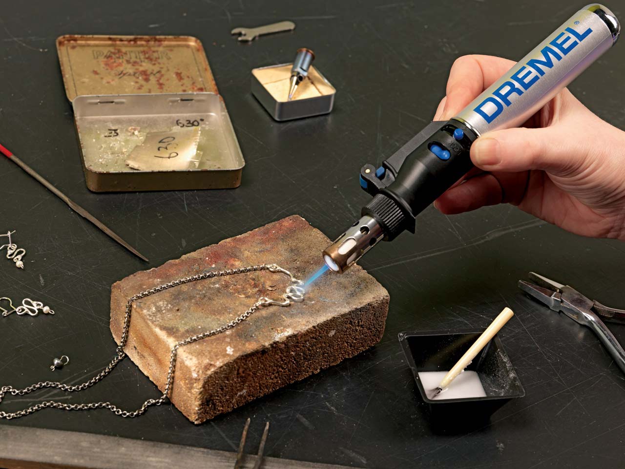 Fer à souder à gaz multi fonction Versatip, Dremel