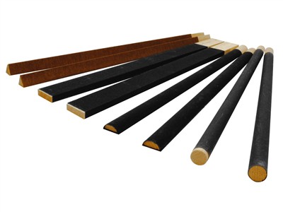 Bois de cabron triangle 10 x 10 x 10 mm, grain 500, SIA Abrasives - Image Standard - 2