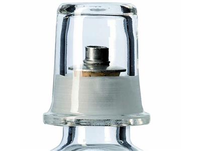 Lampe à alcool 100 ml, avec mèche et bouchon en verre - Image Standard - 2