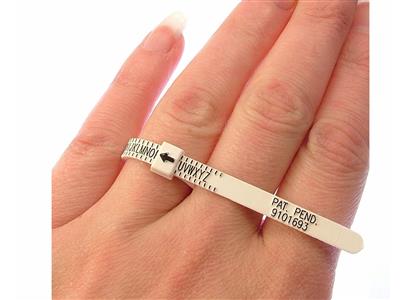 Baguier multi réglage en plastique, tailles Anglaises, lot de 10 - Image Standard - 2