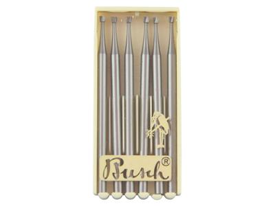 Fraise cône inversé n° 2, diamètre 1,60 mm, par boîte de 6, Busch - Image Standard - 2