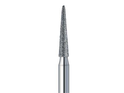 Fraise diamantée conique pointue n° 859, diamètre 1,80 mm, longueur 10,00 mm, par boîte de 2, Busch - Image Standard - 2