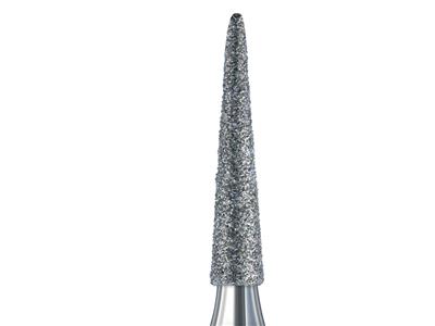 Fraise diamantée conique pointue n° 859, diamètre 1,80 mm, longueur 10,00 mm, par boîte de 2, Busch - Image Standard - 3