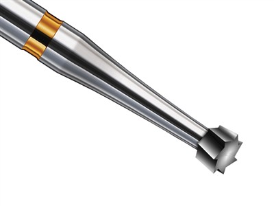 Fraise-carbure-cône-inversé-2K-AU,-di...