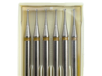 Fraise carbure cône inversé 2K AU, diamètre 0,90 mm, par boîte de 6, Busch - Image Standard - 4