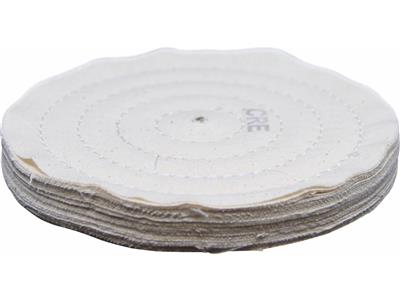 Disque coton cousu, toile de préparation CRE, 150 x 15 mm, polissage standard, Merard - Image Standard - 2