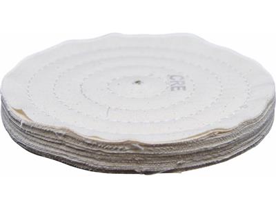 Disque coton cousu, toile de préparation CRE, 150 x 15 mm, polissage standard, Merard - Image Standard - 2