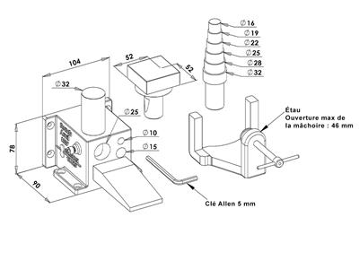 Kit de façonnage polyvalent pour établi, Durston - Image Standard - 6