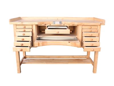 Etabli de bijoutier supérieur 1 place, 12 tiroirs, Durston - Image Standard - 2