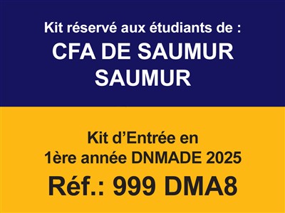 Kit dentrée en première année DNMADE 2025