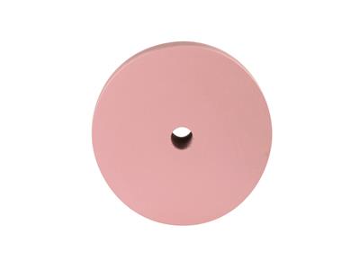 Meule silicone ronde, rose, grain extra-fin, 1,50  x 100 mm, n 1339 EVE