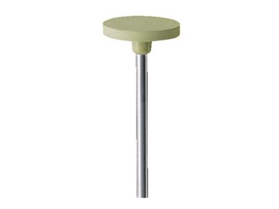 Meulette caoutchouc ronde monté, beige, grain très fin, 14,5 x 2 mm, n° 4915, EVE - Image Standard - 2