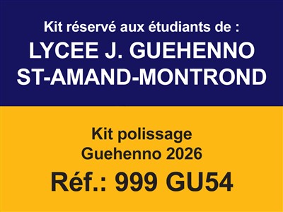 Kit polissage Guehenno 2026 - Image Standard - 1