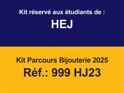 Kit parcours Bijouterie 2025