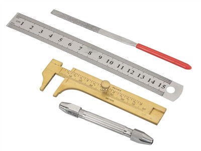 Kit d'établi de bijoutier débutant, mesurer et forger, 12 pièces - Image Standard - 5