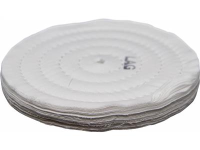 Disque coton cousu, toile de finition LAG, 100 x 15 mm, polissage standard, Merard - Image Standard - 4