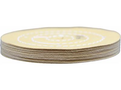 Disque coton cousu, toile de préparation MAJ, 120 x 15 mm, polissage expert, Merard - Image Standard - 3