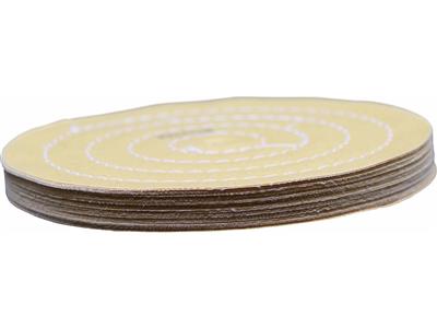 Disque coton cousu, toile de préparation MAJ, 150 x 15 mm, polissage expert, Merard - Image Standard - 3