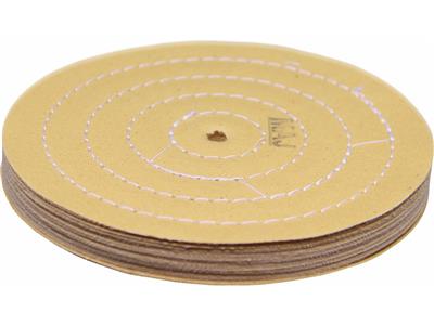 Disque coton cousu, toile de préparation MAJ, 150 x 15 mm, polissage expert, Merard - Image Standard - 4