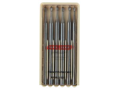 Fraise poire Z, diamètre 0,80 mm, par boîte de 6, Super Q - Image Standard - 3