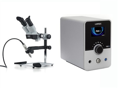 Machine à souder PUK 6, binoculaire SM6, pédale et manodétendeur, Lampert, reconditionnée - Image Standard - 2