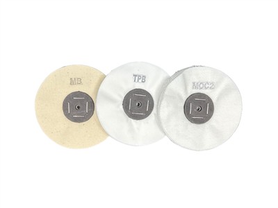 Kit polissage Or jaune, Or rouge et laiton, 3 pâtes et 3 disques, Luxor - Image Standard - 6