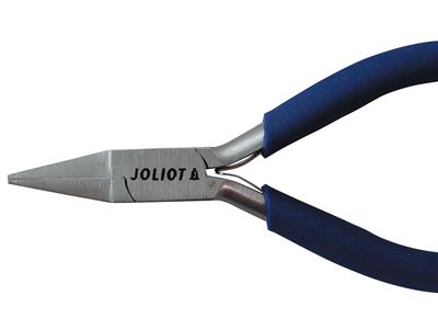 Pince bec plat de 6 mm, bleue, 130 mm, Joliot - Image Standard - 2