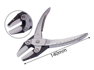 Pince plate parallèle lisse avec revêtement nylon, 140 mm - Image Standard - 3