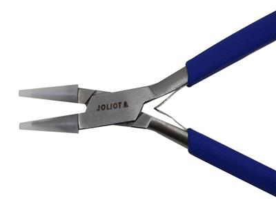 Pince à bec rond en nylon, bleue, 140 mm, Joliot - Image Standard - 2