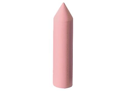 Meulette silicone crayon, rose, grain extra fin, 6 x 24 mm, n 1316, EVE