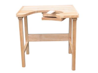 Etabli de sertisseur une place, double tiroir, en hêtre - Image Standard - 2