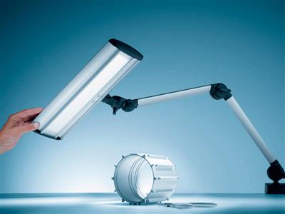 Lampe universelle LED TANEO 5000K, 21 cm, bras articulé, Waldmann - Image Standard - 2