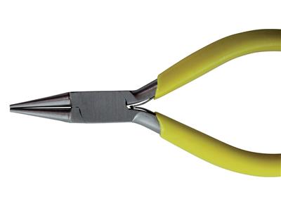Pince bec rond, jaune, 130 mm - Image Standard - 2