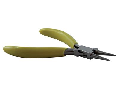 Pince bec rond, jaune, 130 mm - Image Standard - 3